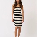 Rikki Dress Vanilla/Black