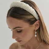 Pia Faux Pearl Statement Headband