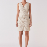 Golden Hour Ruche Dress