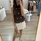 Addie Choc Polka Top