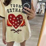 Most Wanted Tee (Beige)
