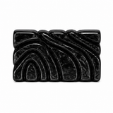 Moonlight Acrylic Clutch (Black Swirl)