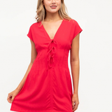 Sunday Short Dress (Red)