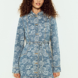 Calla Denim Dress Mid Wash
