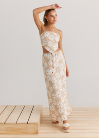 Kate Tie Top (Floral)