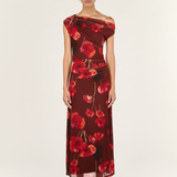 Vivi Mesh Asym Midi