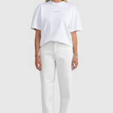 Oversized Logo T Shirt (White)