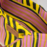 Shoulder Bag Tropicana (pink/yellow - closed zip)