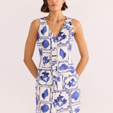 Sylvie Button Up Mini Dress