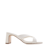 Camilla Heel (Ivory Linen)
