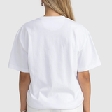 Oversized Logo T Shirt (White)