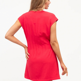 Sunday Short Dress (Red)