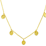 Citron Charm Necklace - Gold