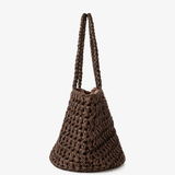 Mercato Straw Tote Bag in Brown