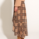 Bates Houndstooth Skirt