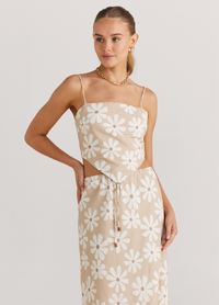 Kate Tie Top (Floral)