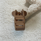 Claw Clip - Clam Shell - Coffee