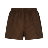 AJJA Stripe Short (Mocha)