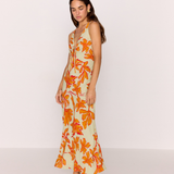 ESTELLE KEYHOLE MIDI DRESS