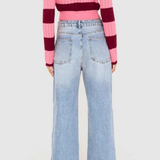 Elodie Slouchy Jeans (Mid Blue)