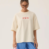 Lobster Oversized Tee (Natural)
