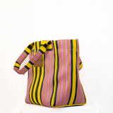 Shoulder Bag Tropicana (pink/yellow - closed zip)