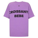 Crossaints Bebe Tee (Washed Violet)