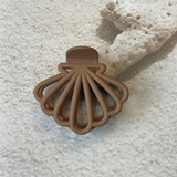 Claw Clip - Clam Shell - Coffee