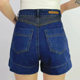 Zali Denim Shorts Dark Blue