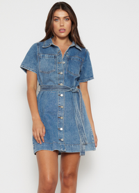 Elodie Denim Dress
