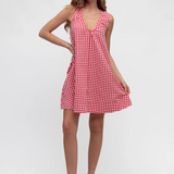 RADINI MINI DRESS ( Red and white)