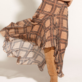 Bates Houndstooth Skirt