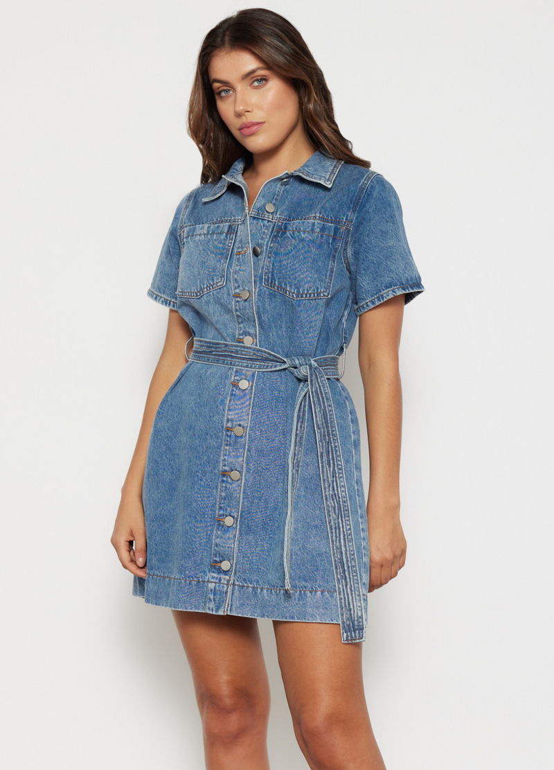 Elodie Denim Dress