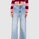 Elodie Slouchy Jeans (Mid Blue)