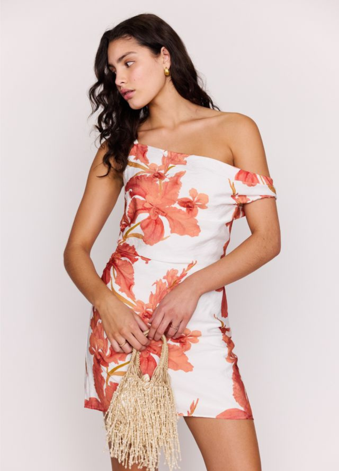 Isla Asymmetric Mini Dress