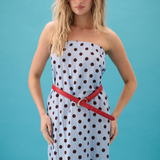 Emma Maxi Dress (Ice-Chocolate Spot)