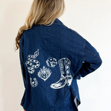 By Frankie Shacket (Dark Denim)