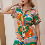 Tropicana Playsuit (Vase Print)