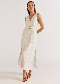 Finlay Belted Midi Dress