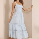 Cornflower Maxi Dress (Blue)