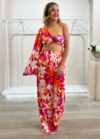 Celeste Top & Pants Set (Floral)