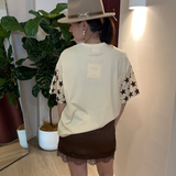 Satin Lace Skirt (Chocolate)