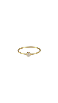 Petite Circle Ring (Gold)
