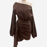 Beth Dress (Brown)