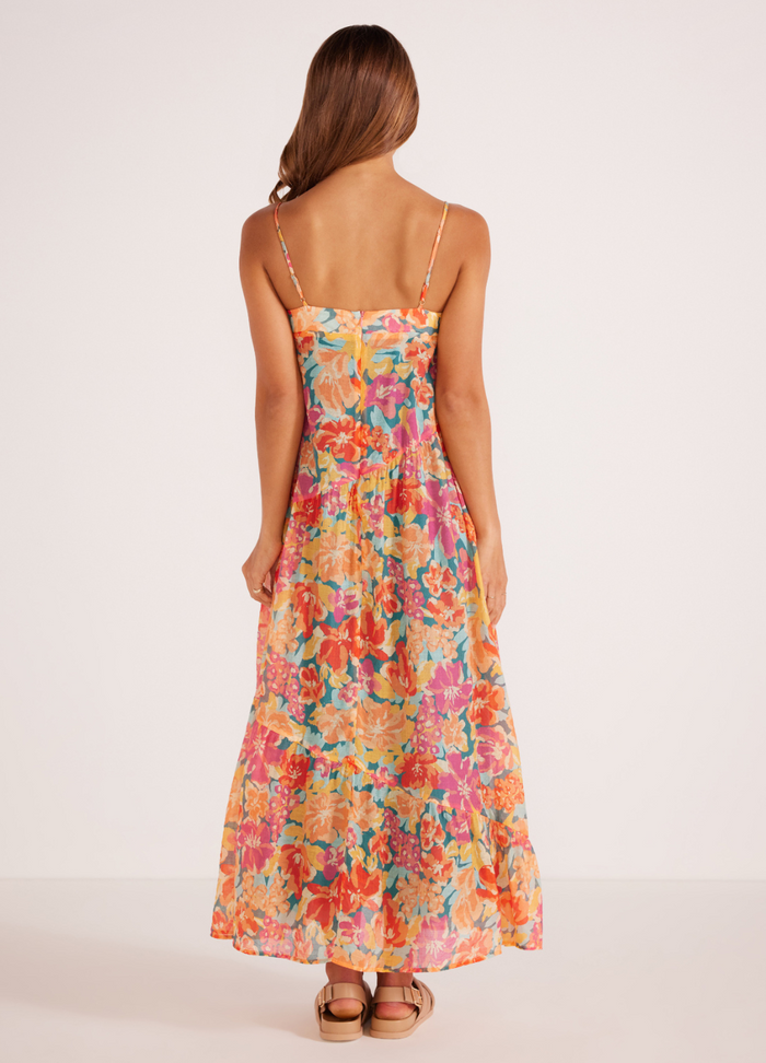 Valla Tier Midi Dress