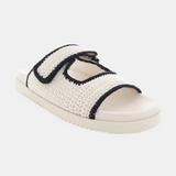 Abbot Slide (White-Black)