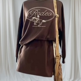 By Frankie Choc Rodeo Track Skirt Set