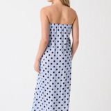 Emma Maxi Dress (Ice-Chocolate Spot)