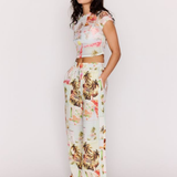 Dolce Drawstring Pants - Vintage Postcard