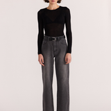 Asta Sheer Knit Top